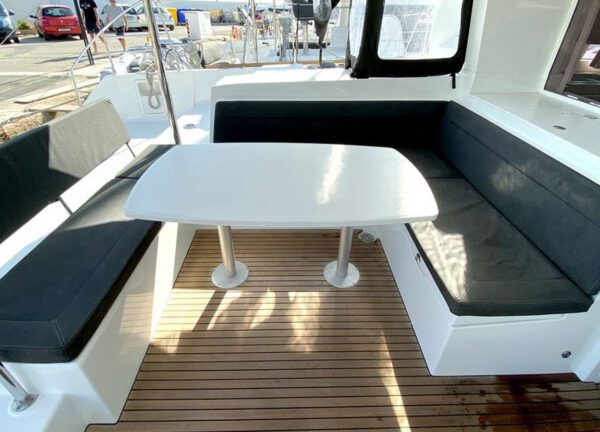 upperdeck seating catamaran lagoon 450 f 2018 bareboat charter
