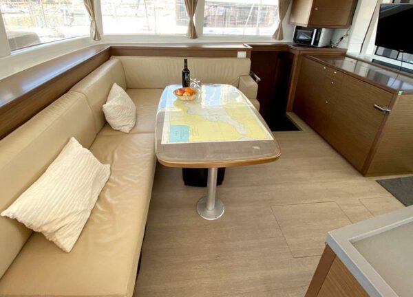 upperdeck seating catamaran lagoon 450 f 2018 bareboat charter mallorca