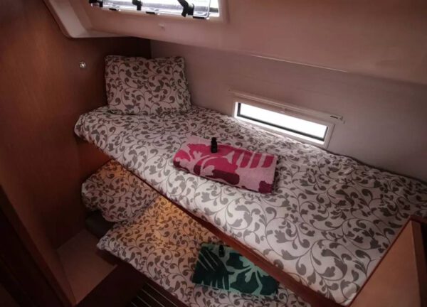 bunk beds sailing yacht bavaria 56 cruiser mallorca