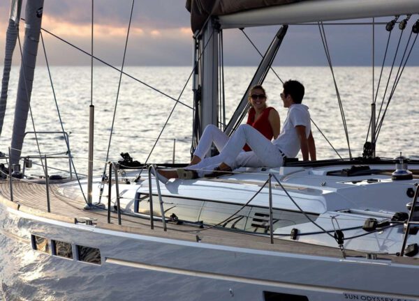 upperdeck sailing yacht sun odyssey 519 mallorca charter