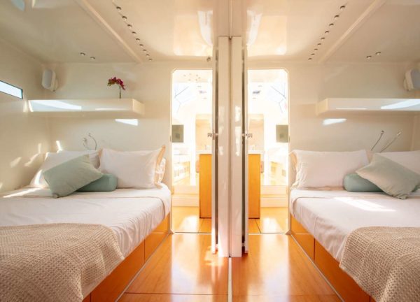 two bed cabin sailing yacht vismara marine 62 miyabi balearic islands