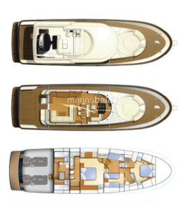 Yachtlayout Apreamare Maestro 65 „Trabucaire“