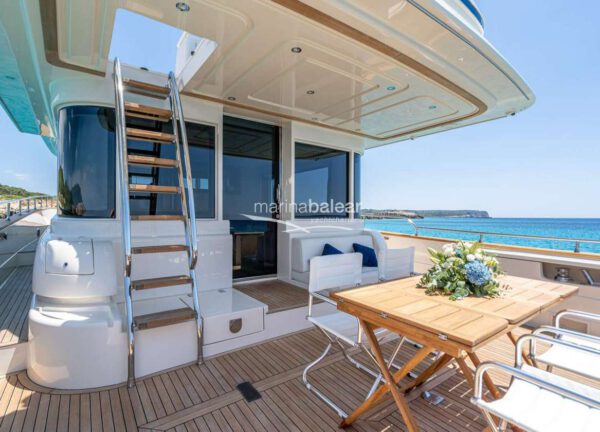 motor yacht apreamare maestro 65 trabucaire balearic islands upperdeck