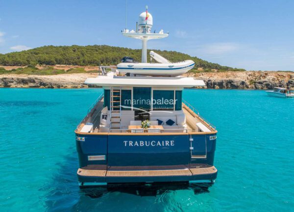 rear motor yacht charter apreamare maestro 65 trabucaire balearic islands