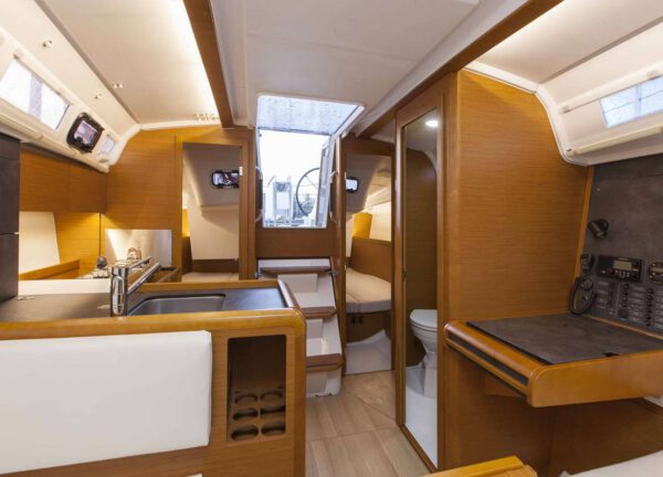 lounge sailing yacht sun odyssey 349 2019 mallorca charter