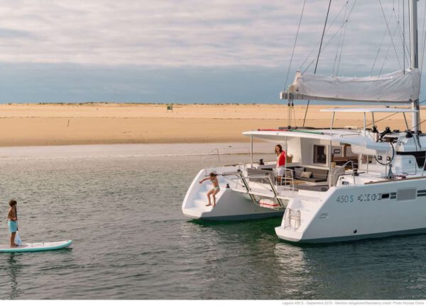 mooring catamaran charter lagoon 450s mallorca