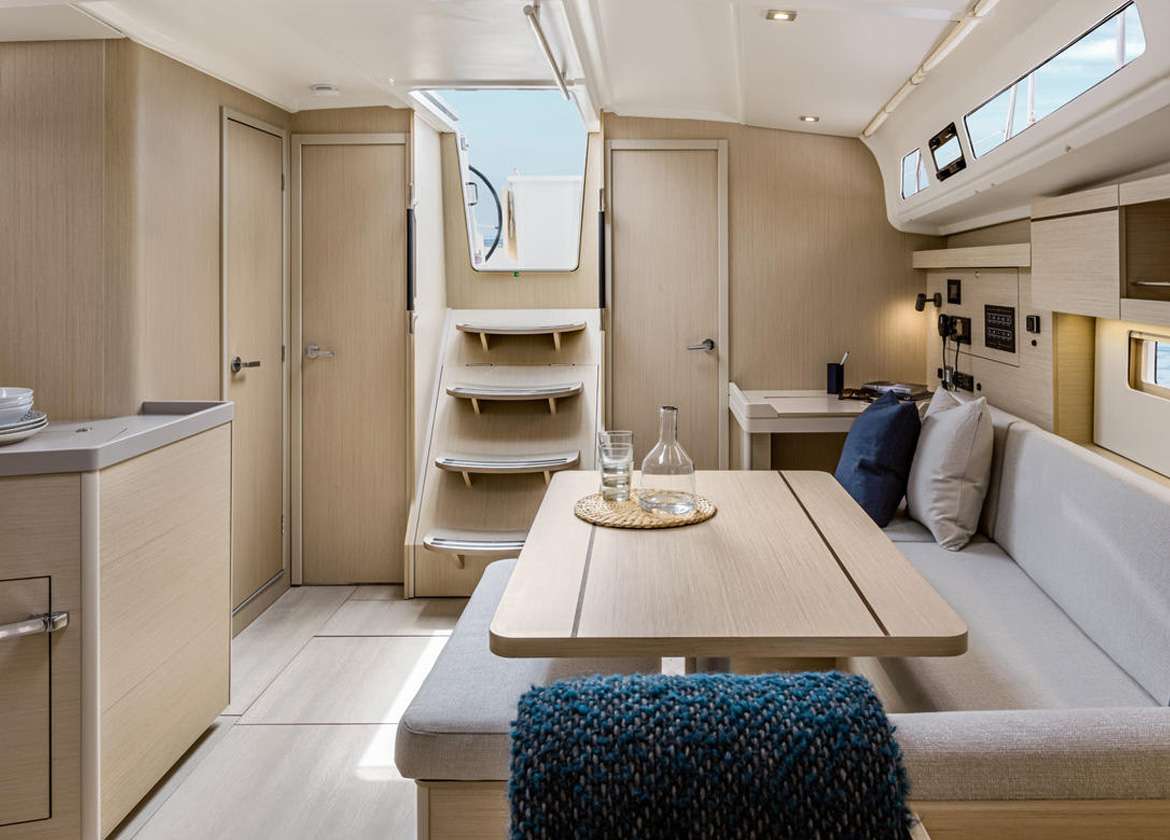 lounge sailing yacht oceanis 40 1 mallorca charter