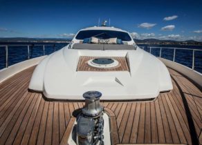 Sonnenbetten Motoryacht aicon 72 sl manzanos ii Mallorca