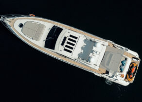 yacht charter azimut86S aeral