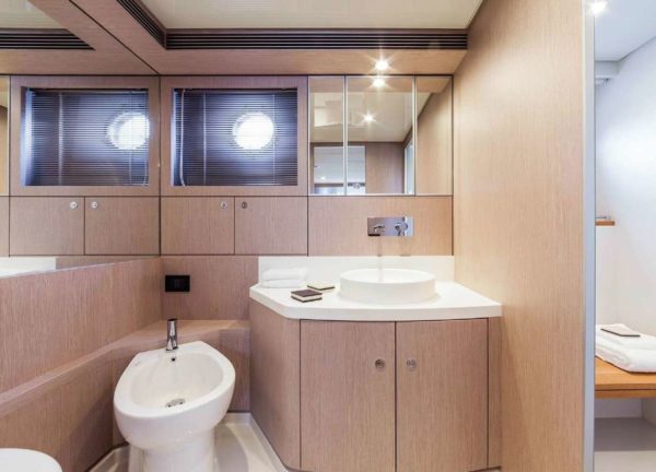 bathroom motor yacht riva virtus 63 headquarters