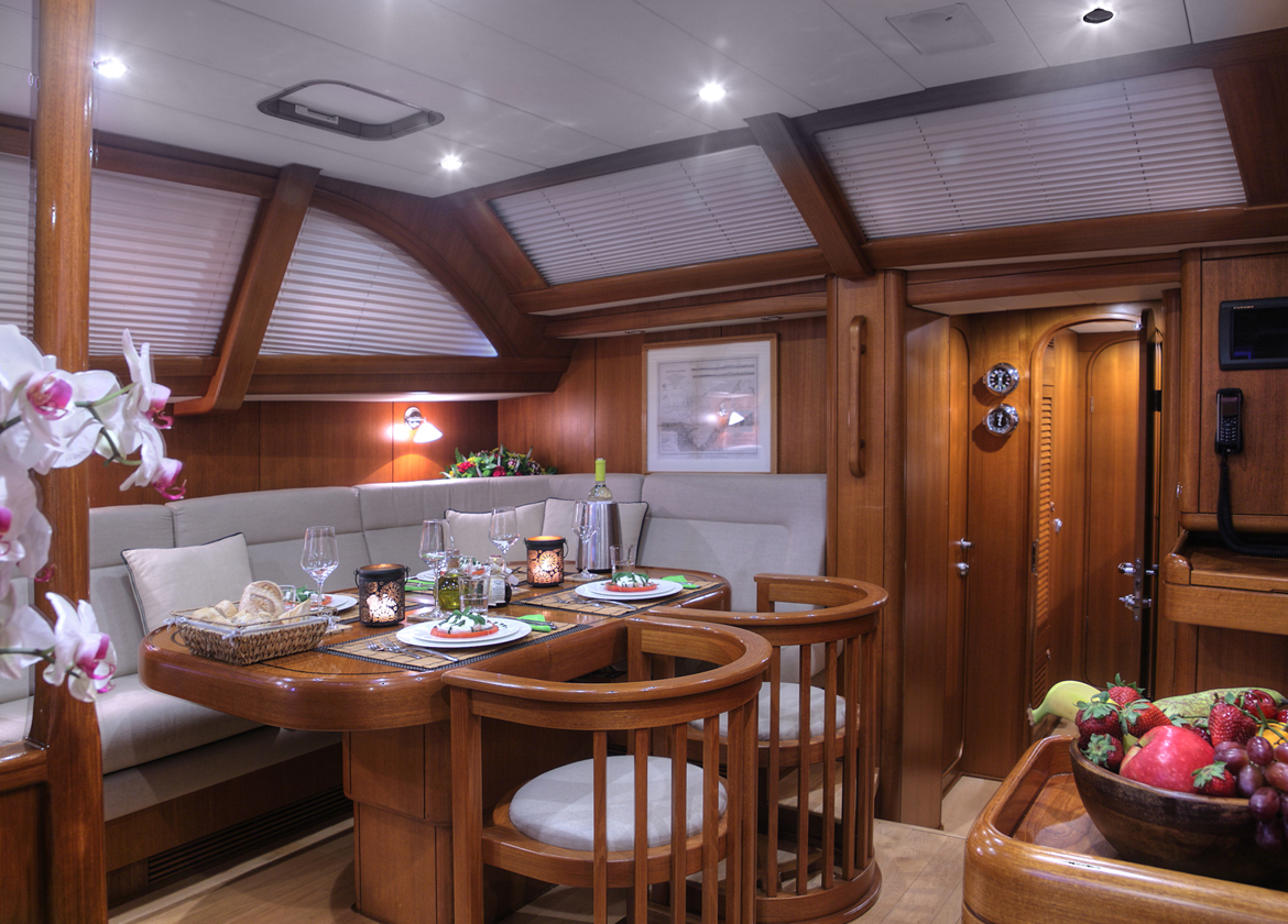 lounge luxury yacht nautors swan eastern mediterranean