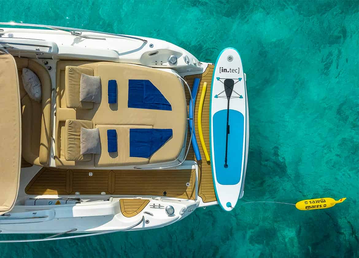 yacht charter cranchi41 extasea Wassersport