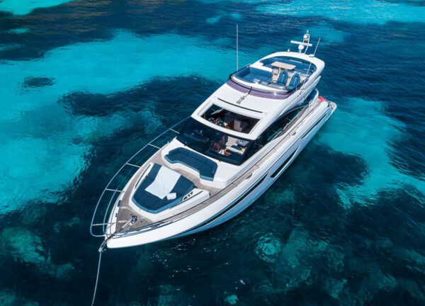 motor yacht charter princess s60 aquavista