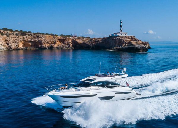 motor yacht charter princess s60 aquavista mallorca