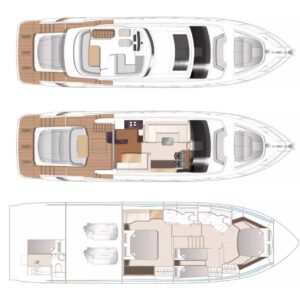 Yachtlayout Princess S60 “Aquavista”