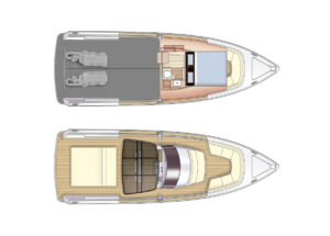 Yachtlayout Fjord 36 Open “Titán”