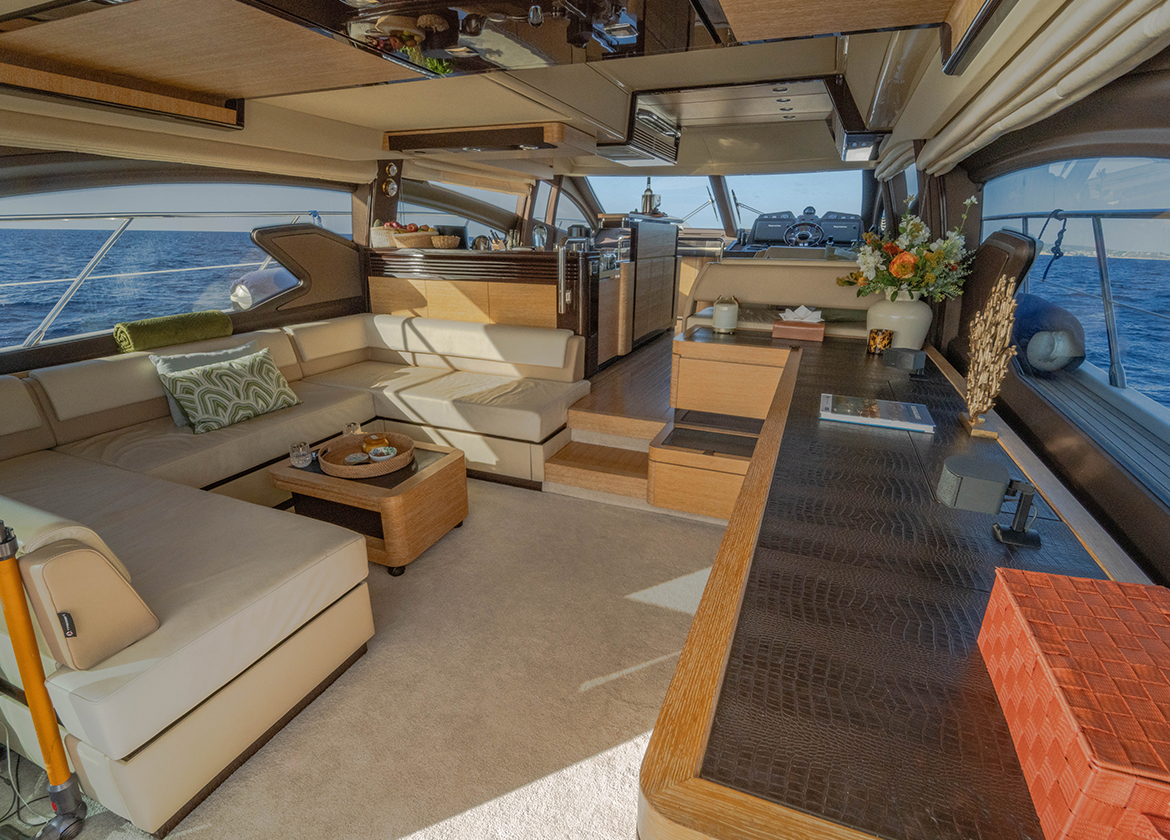 azimut 64fly not dead yet interior