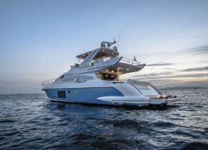 charter yacht azimut68s notdeadyet sunset