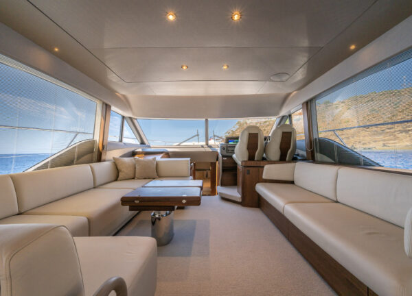 yacht princess f55 seven interior