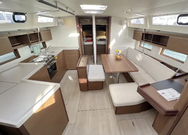 sailing yacht oceanis 46.1 sophia interior