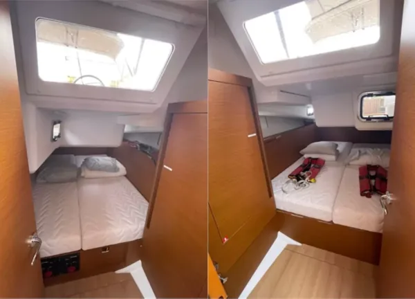 jeanneau sun odyssey 440 cabins