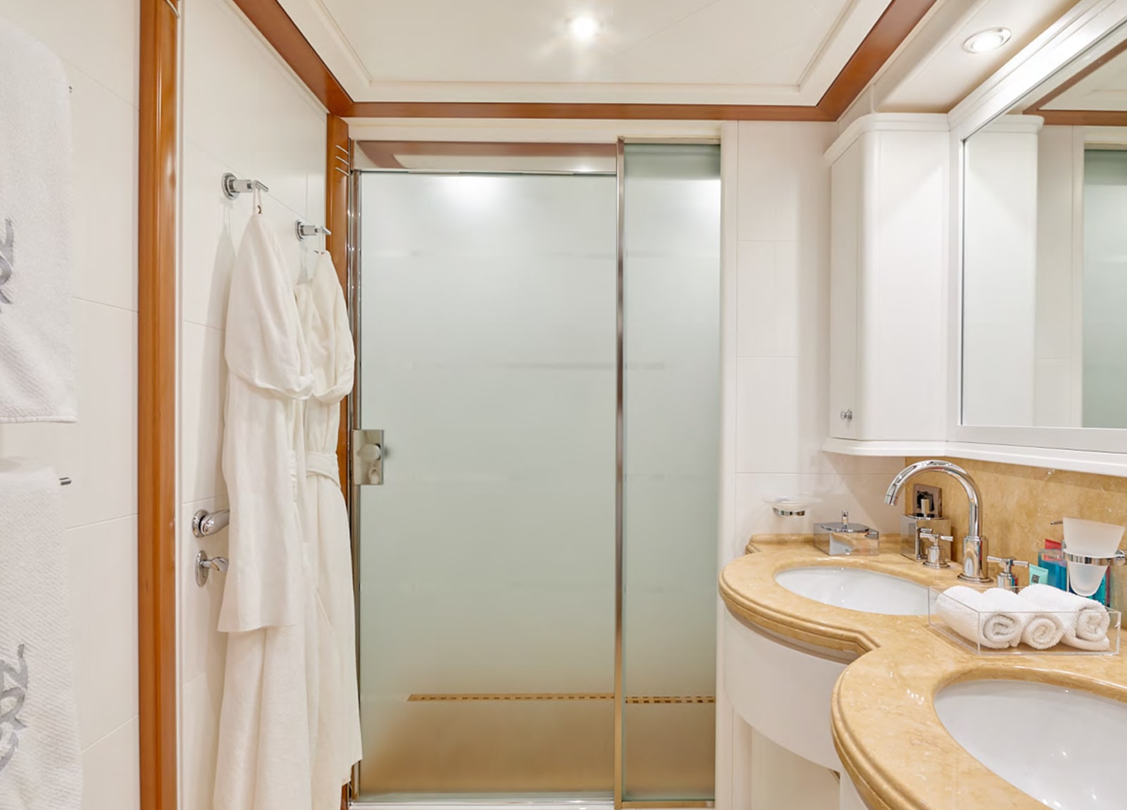 bathroom luxury yacht crm 130 bunker balearics