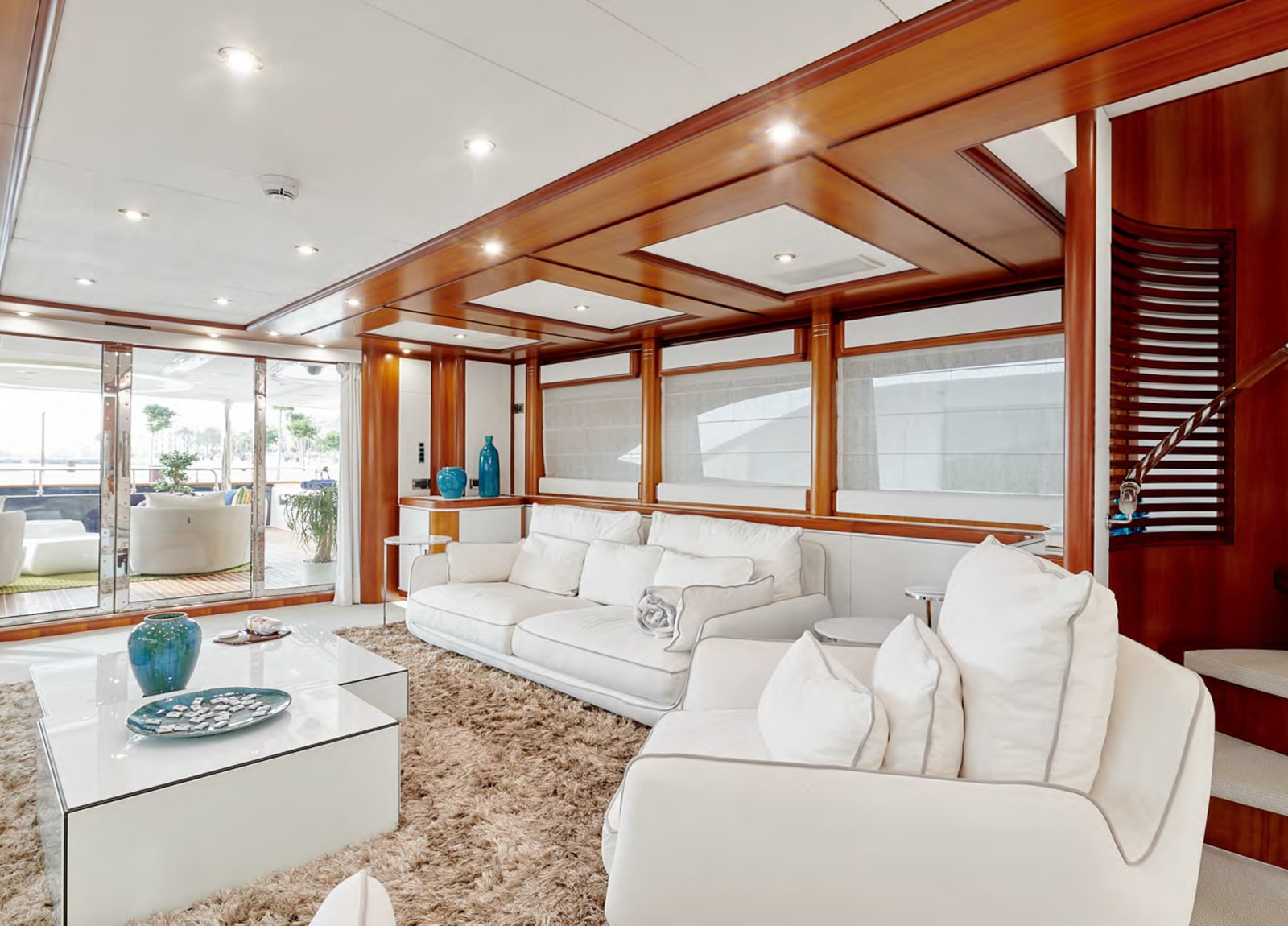 lounge luxury yacht crm 130 bunker balearics
