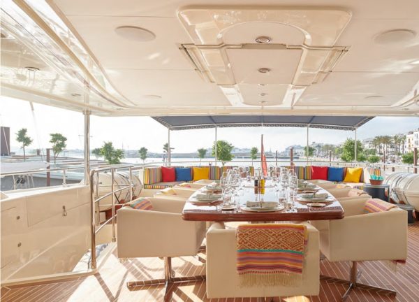 upperdeck seating luxury yacht crm 130 bunker