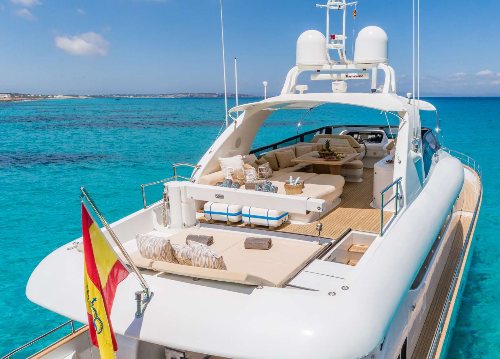 after deck luxury yacht lex maiora 26m balearic islands