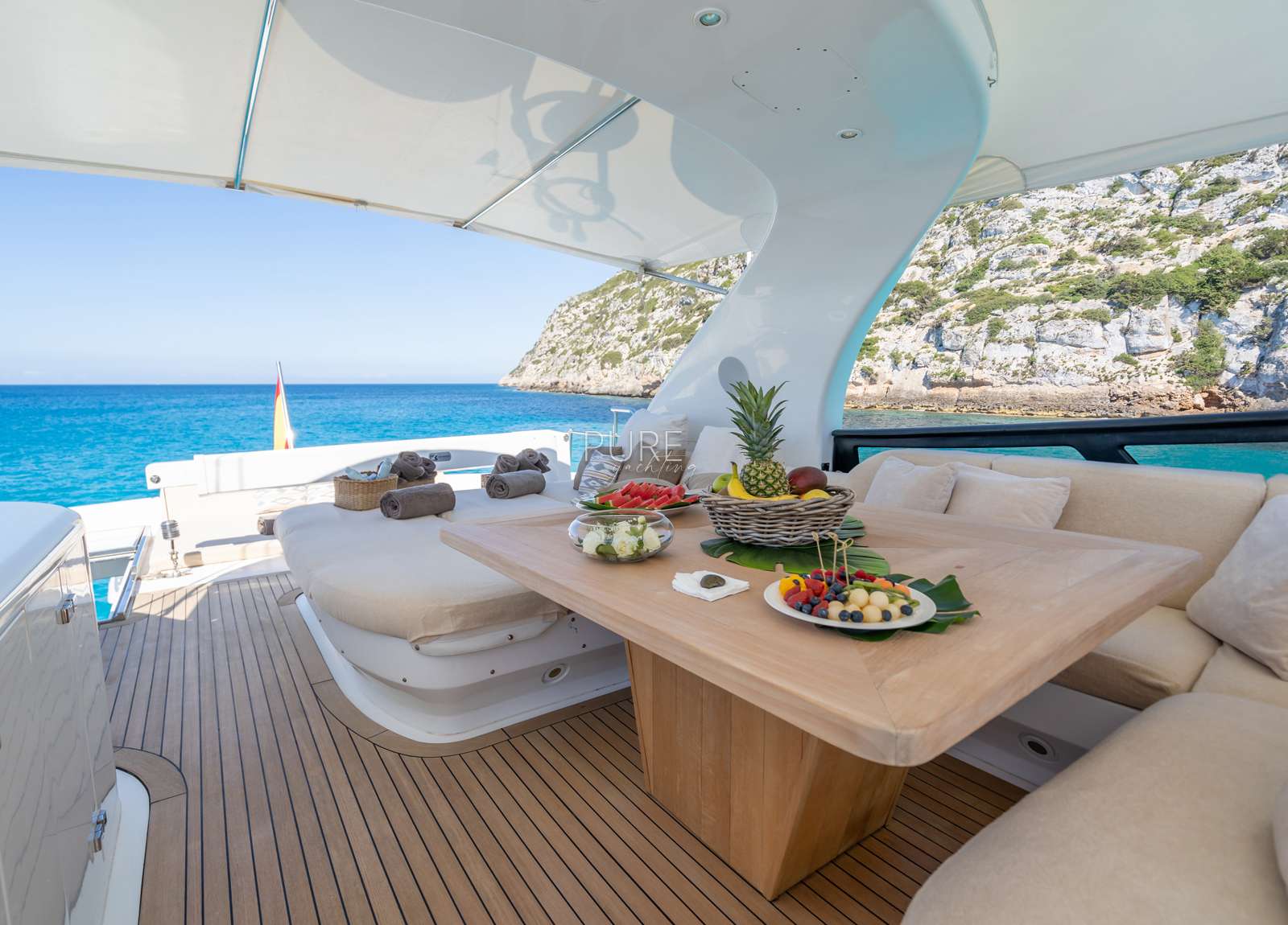 after deck luxury yacht lex maiora 26m balearics