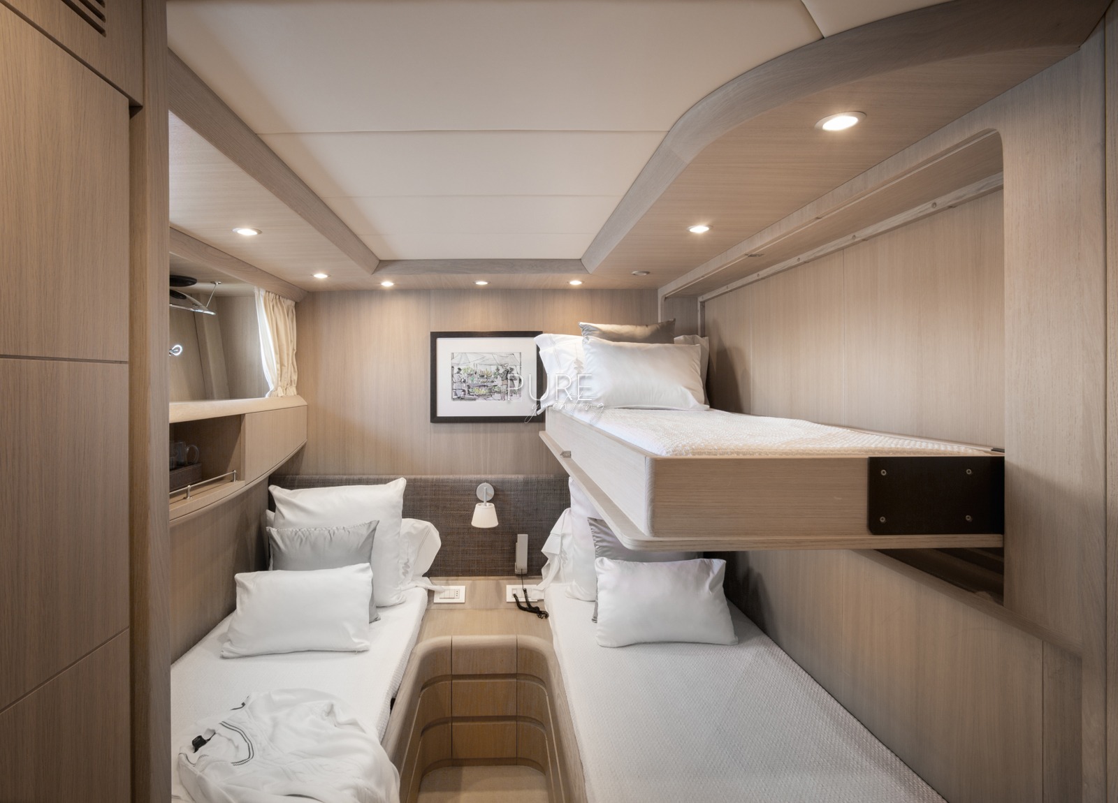 cabin luxury yacht maiora 28m sublime mar spain