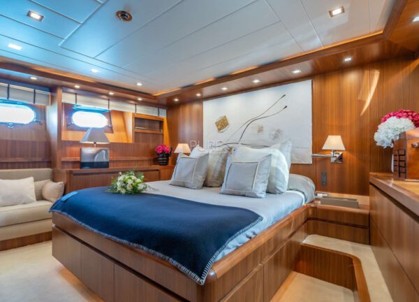 master cabin luxury yacht lex maiora 26m balearic islands