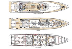 Yachtlayout Oceanline 127 “One Blue”