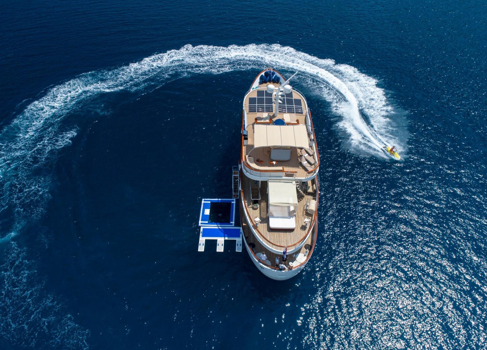 luxusyacht donna del mare charter