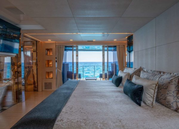 vip cabin luxury yacht rossinavi 50m lel