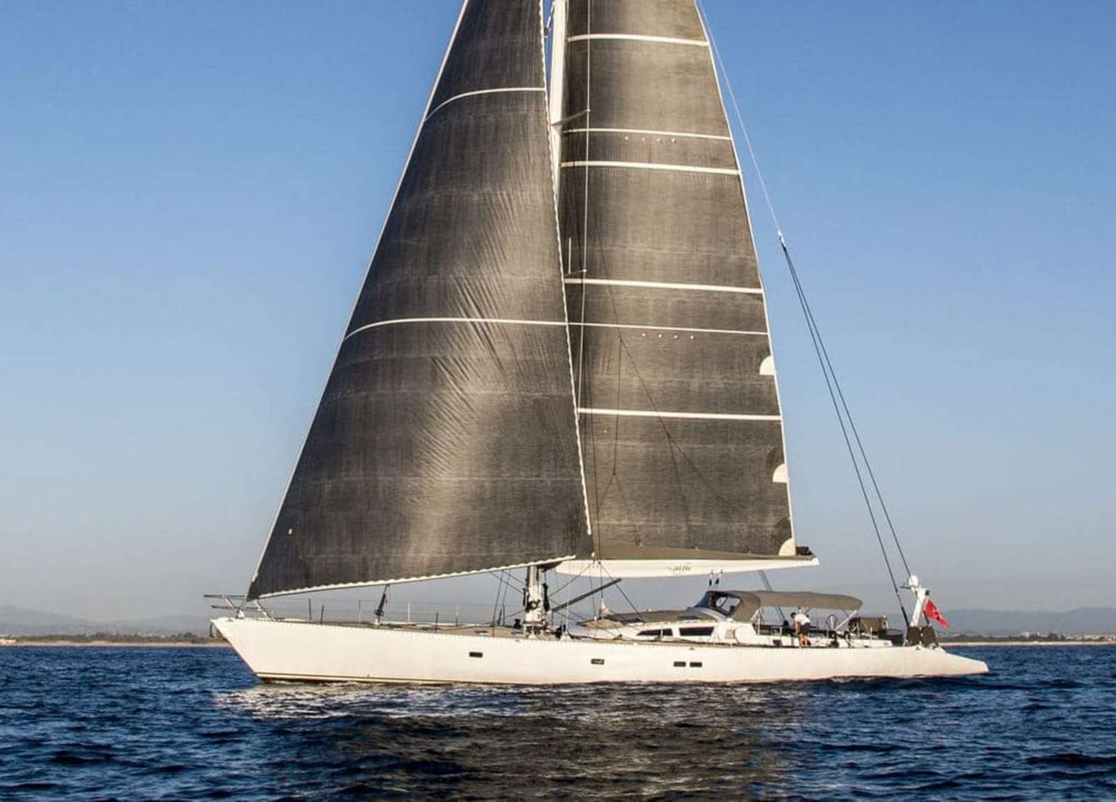 luxury sailing yacht trehard 30m aizu western mediterranean