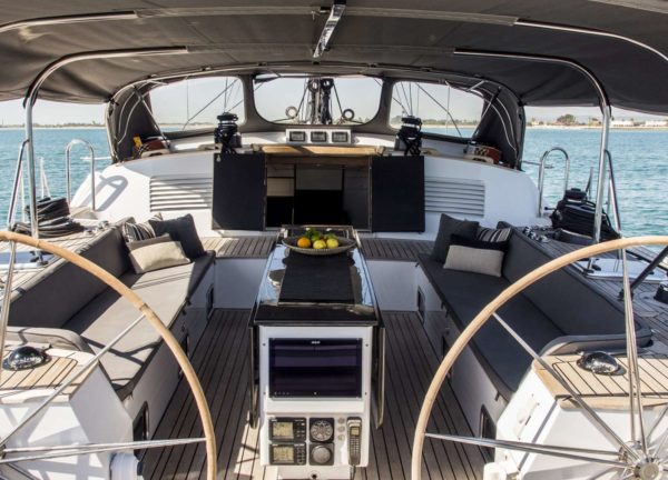 steering wheels luxury sailing yacht trehard 30m aizu western mediterranean