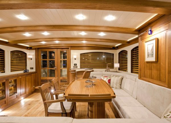 lounge luxury sailing yacht john lewis sons malcolm miller