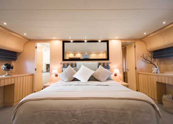 vip cabin luxury yacht leopard 27 aya balearic islands
