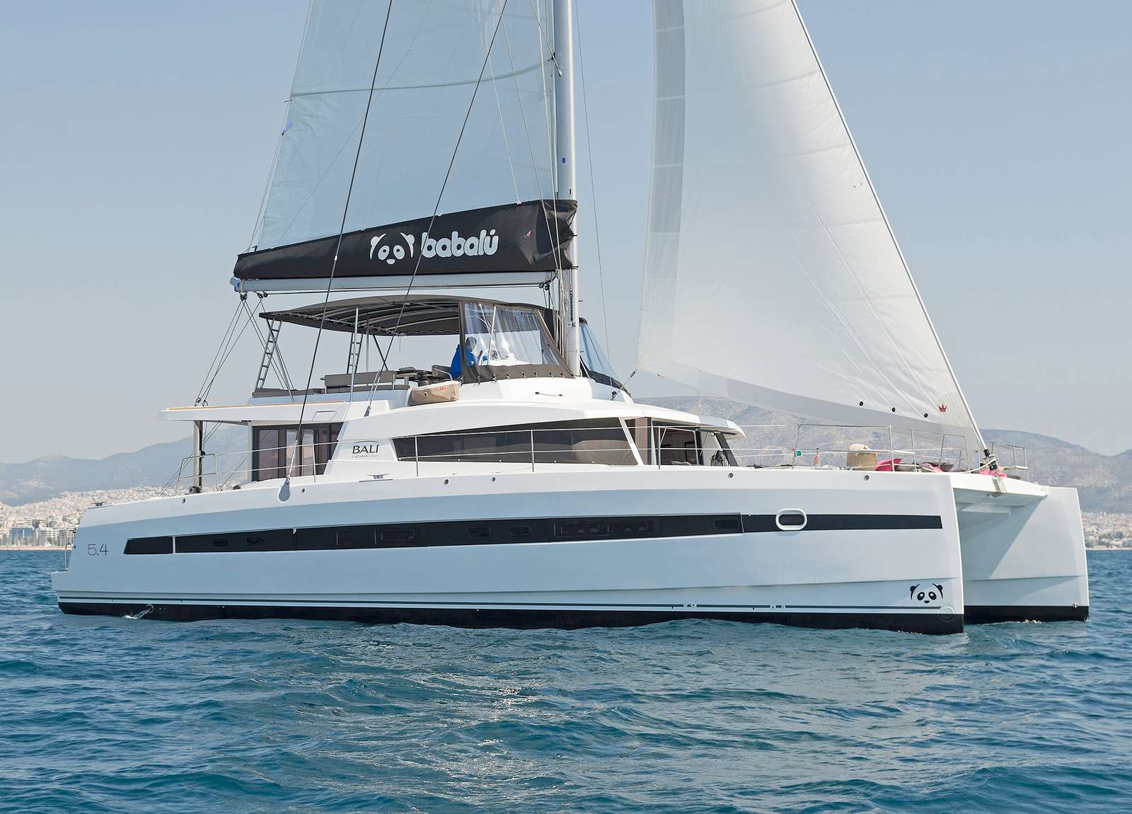 luxury catamaran bali 5 4 babalu greece charter