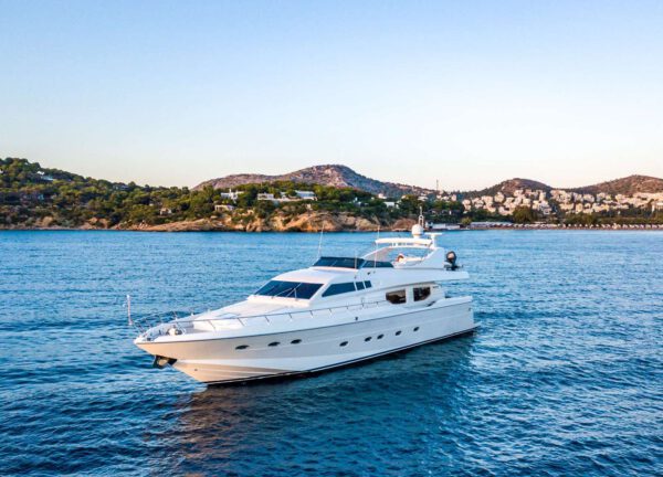 luxury yacht possilipo 80 pareaki greece