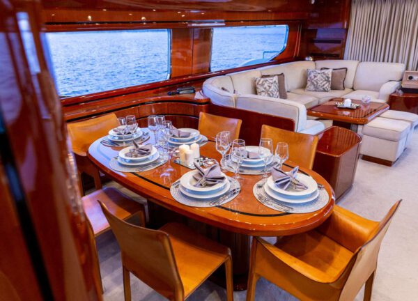 salon luxury yacht possilipo 80 pareaki greece
