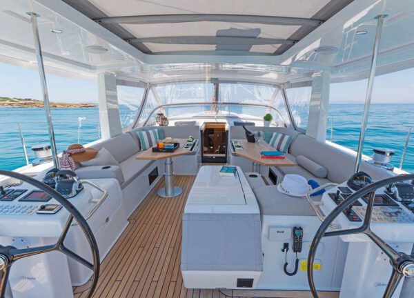 upperdeck luxury yacht hanse 675 nadamas greece