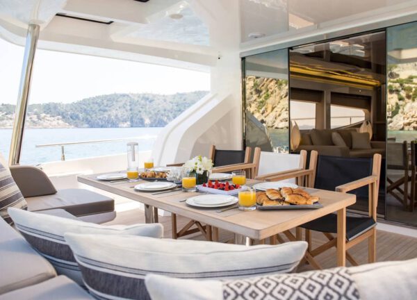 upperdeck seating luxury yacht pearl tomi western mediterranean