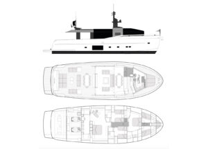 Yachtlayout Arcadia 85 “Dhamma II”