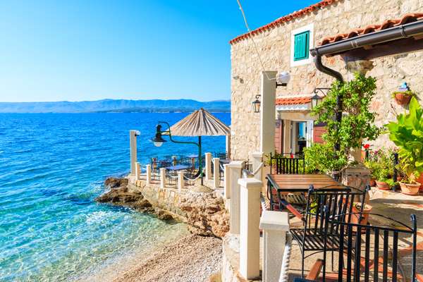 luxury yachting area croatia bol