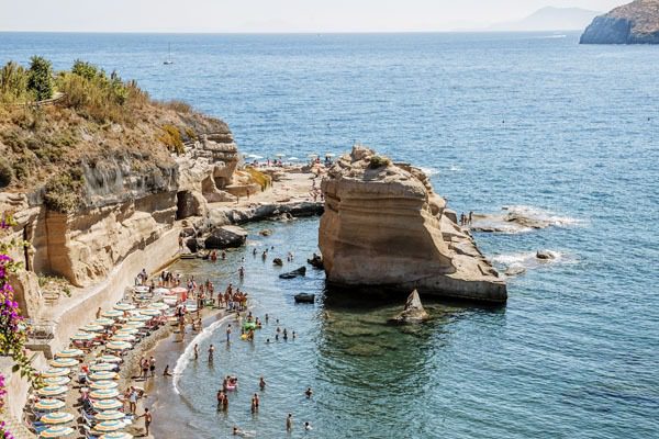 harbour west italy ventotene spiaggia di cala nave