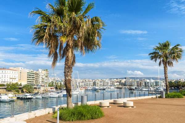 Luxury Yacht harbour athens