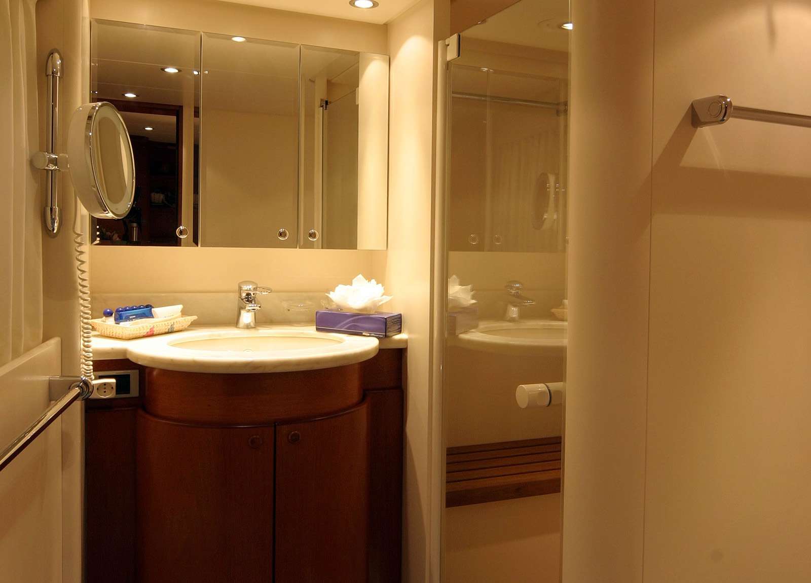 bathroom luxury yacht heesen 35 balearic islands