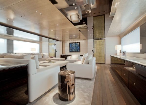 livingroom luxury yacht charter aslec 4 western mediterranean